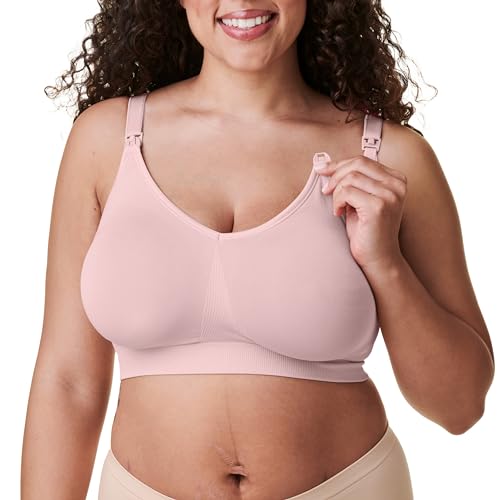 Image of Bravado Designs Nursing Bras for Breastfeeding, Body Silk Seamless Wireless Bras for Women, Full Coverage Maternity Bra