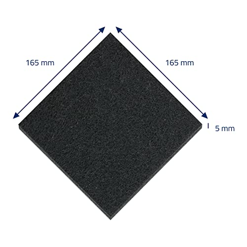 HMF 3789 Filtr węglowy do pojemnika na kompost lub kuwety dla kota, 10 sztuk, 165 mm