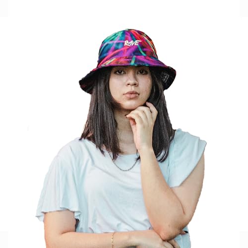 Chapéu Bucket Masculino Feminino MXC BRASIL (BR, Alfa, Único, Rave)