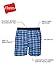 Hanes Men's Tagless Boxer With Exposed Waistband Multi-Packs, 6 Pack - Assorted, Large