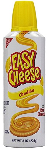 image for Kraft Easy Cheese Spray Can Variety Pack of 4 (Sharp Cheddar, American