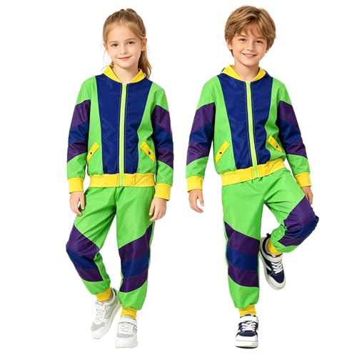Conjunto de trajes para niñas y niños ideal para clases de hip hop y actividades