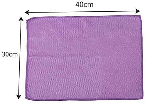 Yizunnu Fish Scale Microfiber Polishing Cleaning Cloth 5 Pcs