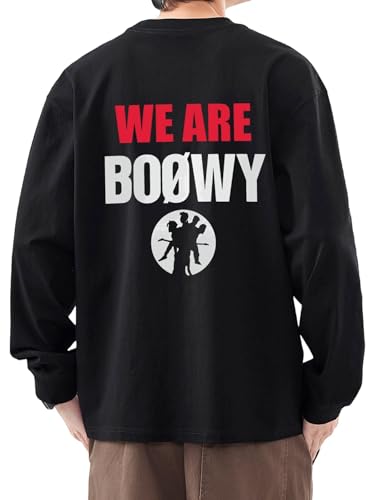 BOOWY ロングTシャツ Amazon.co.jp: メンズ 長袖Tシャツ ボウイ Boowy Boøwy ロングTシャツ