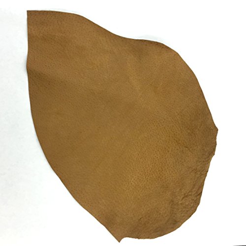 SLC's Imported Pig Leathers by The Square Foot (Glazed, Light Tan)