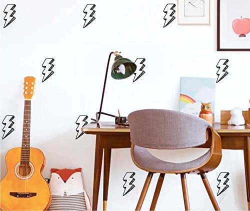 Vinilo Decorativo Geométrico Negro para Pared Infantil miniatura 3