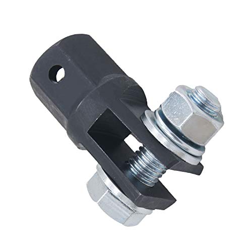 Adaptador de tomada de tesoura Entweg, adaptador de tomada de tesoura de 1,27 cm para uso com chave