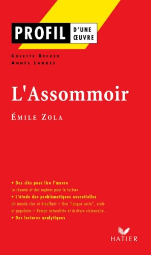 Profil - Zola (Emile) : L'Assommoir : Analyse littéraire de l'oeuvre (Profil d'une Oeuvre) Francais PDF