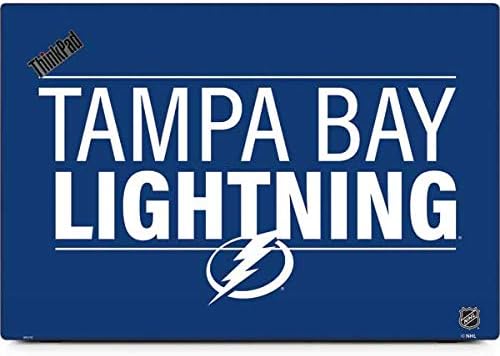 Skinit Decal Laptop Skin Compatible with Thinkpad X1 Carbon (6th Gen 2018) - Officially Licensed NHL Tampa Bay Lightning Lineup Design
