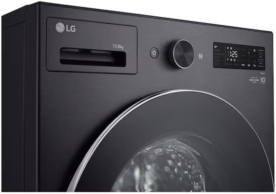 LG غسالة 15 كجم مع مجفف 8 كجم | غسالة تحميل امامي | 6 حركات دي... - view 3