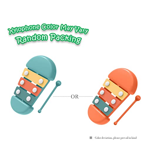 Giaford Musical Learning Toys For Babies And Toddlers Musical Instrument Toy Maracas,Trumpet, Xylophone For Preschool Boys And Girls Christmas Birthday Gift #TOP4