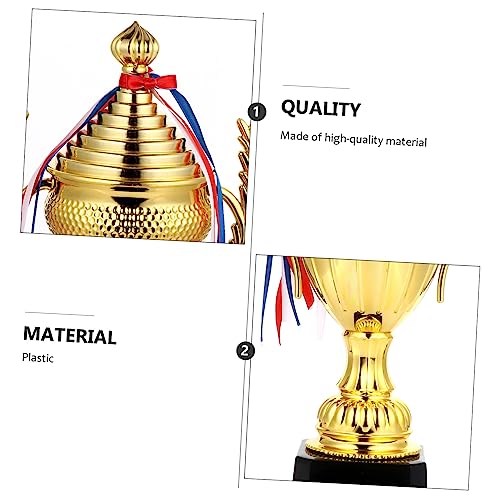 INOOMP Troféu De Plástico Troféu De Honra Troféu De Esportes Troféu Copos De Troféu De Plástico Brin