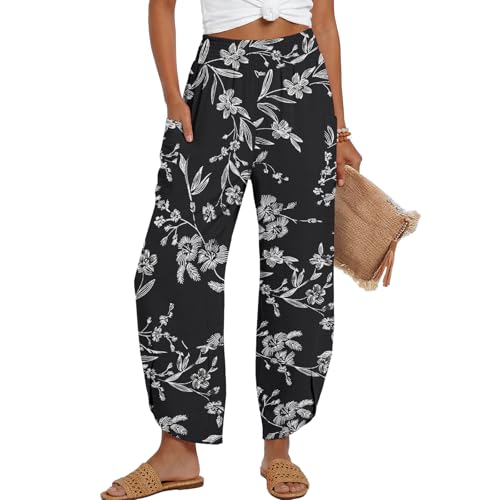 Lepunuo Wide Leg Palazzo Travel Pants