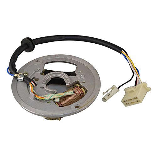 Wai Danie Racing Ignition Magneto Stator Plate Compatible With Yamaha Pw80 Ignition Generator 2 Poles Coils Scooter Dirt Bike Ignition Coil Stator Motorcycle Atv Dirt Pit Bike Motocross #TOP2