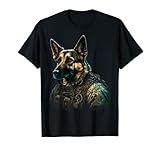 Soldier German Shepherd Army Military German Shepherd T-Shirt