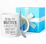 Empaquetado cuidadosamente: cada regalo para hermano de hermana será cuidadosamente embalado. El regalo de cumpleaños para cuñado se fija con envoltura de espuma, por lo que es poco probable que se agite y se rompa Si la copa de hermano está defectuosa, te enviaremos una sustitución o un reembolso del 100%.