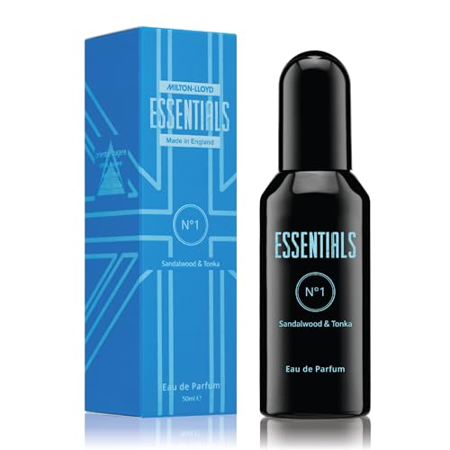 MILTON-LLOYD ESSENTIALS No 1 Perfume for Men. 50ml Eau de Parfum Men, Luxury Fragrance - Mens Aftershave, Long Lasting Fragrance by Milton-Lloyd