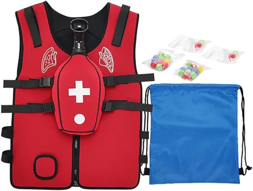 Gilet d'entraînement anti-étouffement premier secours ajustable