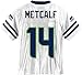 Outerstuff DK Metcalf Seattle Seahawks #14 White Kids Youth 8-20 Alternate Away Player Jersey (14-16)