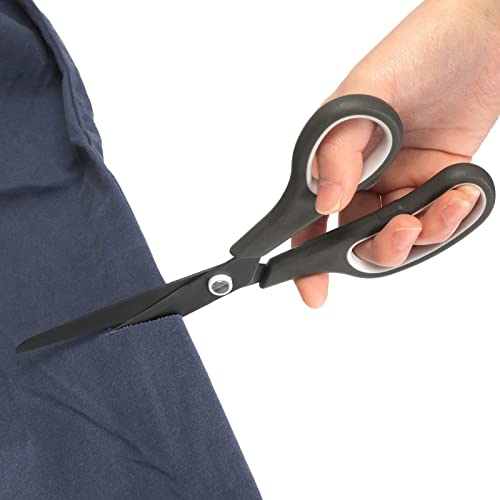 KUONIIY Scheren Set 5-teilig Titanbeschichtung Schere mit Weichem Griff Scharfe Klingen - Image 6