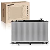 A-Premium Engine Coolant Radiator Assembly Compatible with Mazda 6 2014 2015 2016 2017 2018 2019 2020, Naturally Aspirated
