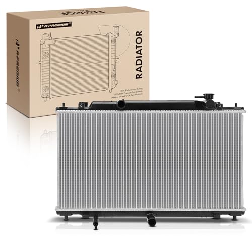 A-Premium Engine Coolant Radiator Assembly Compatible with Mazda 6 2014 2015 2016 2017 2018 2019 2020, Naturally Aspirated