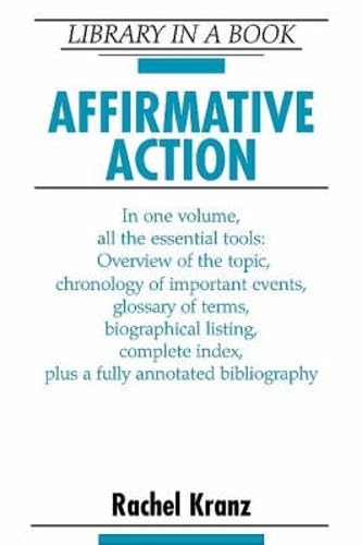 Buy Affirmative Action (Library in a Book) โ BookShops.in