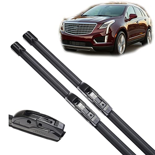 Essuie-glaces Cadillac XT5 2016-2020 route sous la pluie