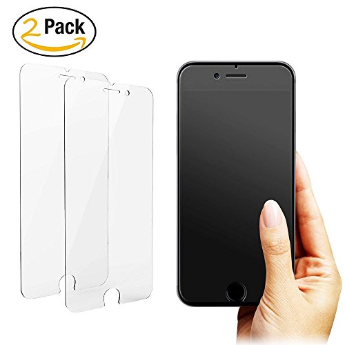 SMALLElectric iPhone 6S Plus Screen Protector, 2 pack Apple iPhone 6 Plus (5.5 inch ONLY) HD Clear Ballistic Glass (.3mm) - Maximize Resale Value - Max Clarity & Touch Accuracy