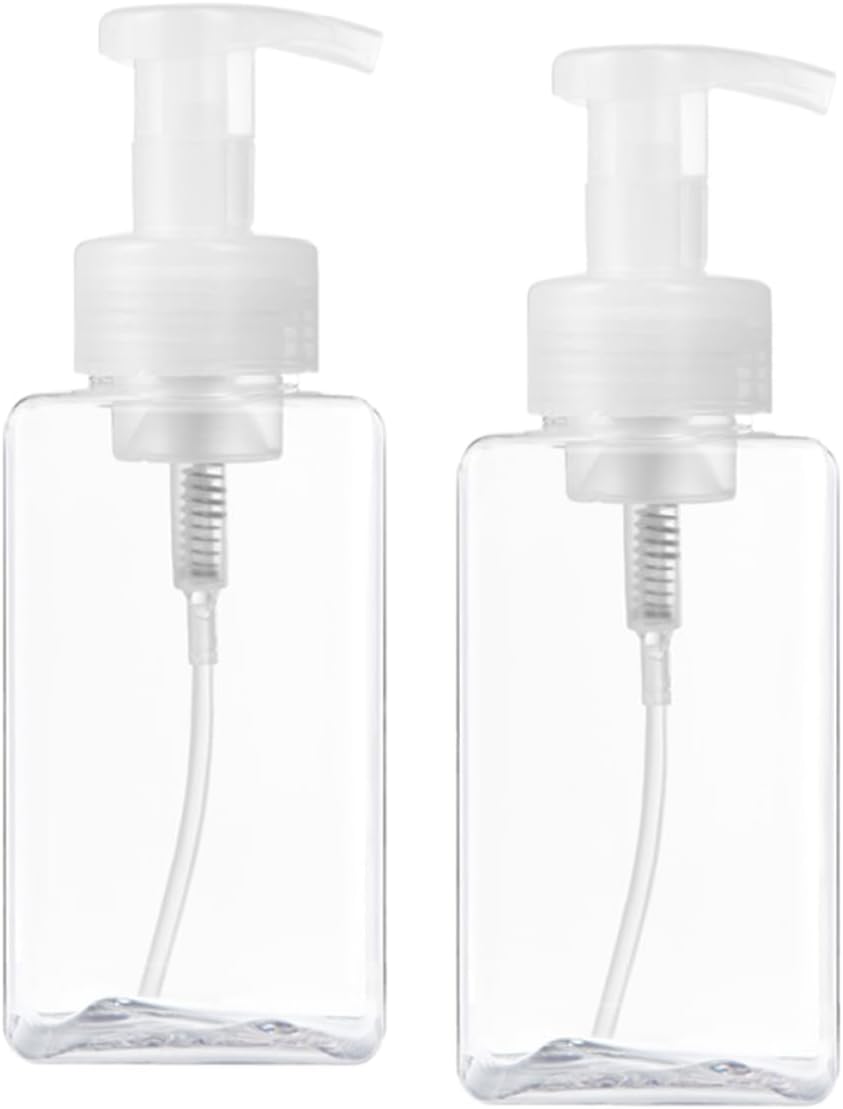 PRETYZOOM 2pcs Foaming Soap Dispenser Foamer Bottle Hand Soap Dispenser Foam Pump Bottle Foaming Hand Soap s Wash Liquid Empty Foam