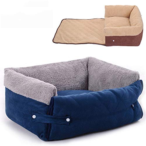 Tapis de chat chaud double coque lavable et modulable L - 4
