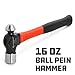 Powerbuilt Alltrade 648329 16oz Ball Peen Hammer with Fg Handle