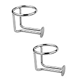 DELLEN 2 Soportes for Vasos de Anillo de Barco, Soporte for Bebidas en Forma de Anillo de Acero Inoxidable for yate Marino