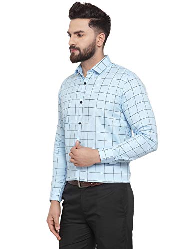 Image of JAINISH Men's Checked Formal Shirts.