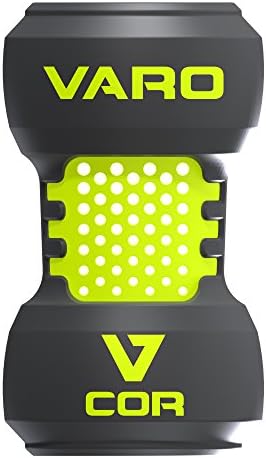 Varo COR Bat Training Weight, 20oz, for Baseball (MLB Authentic) - Classic Weight Feel - Improve Your On-Deck Swings and Power, Cushion Fit Eliminates Abrasion on the Bat, Hyper Lime/Graphite