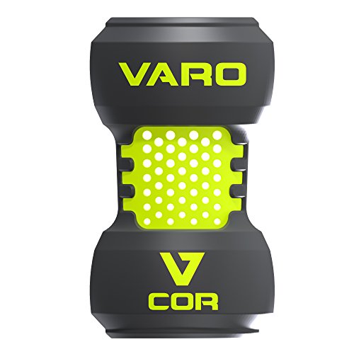 Varo COR Bat Training Weight, 20oz, for Baseball (MLB Authentic) - Classic Weight Feel - Improve Your On-Deck Swings and Power, Cushion Fit Eliminates Abrasion on the Bat, Hyper Lime/Graphite