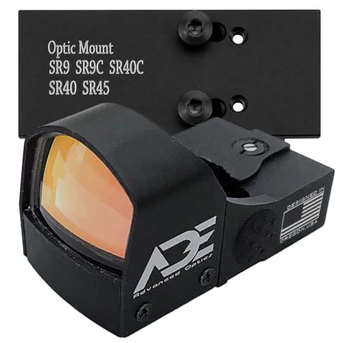 Ade RD3-009 Red Dot & Optic Plate for Ruger SR Series