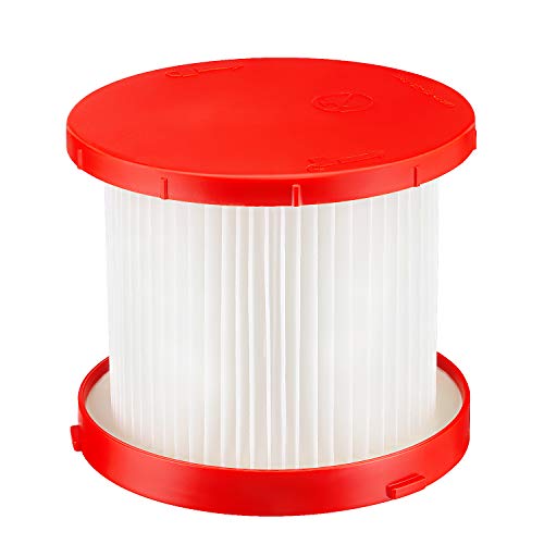 2 Pack Wet Dry Vacuum Hepa Filter Replacement 49-90-1900 Compatible With Milwaukee Cordless Vacuum - For Milwaukee Cordless M18 Vacuum 0780-20 0880-20 #TOP4