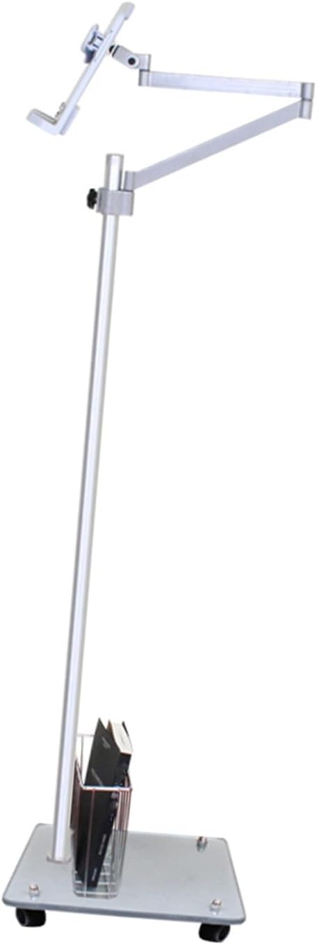 Reading Book Holder with Wheels, Multifunctional Storage Shelf for Recipes or Books, Ideal for Bedside, Sofa, Office, Classroom, or Apartment Use