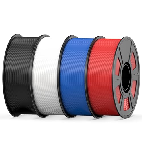 UJOYBIO PETG Filament 1.75mm 1KG*4, 3D Printer Filament, High Strength & Tangle-Free,...