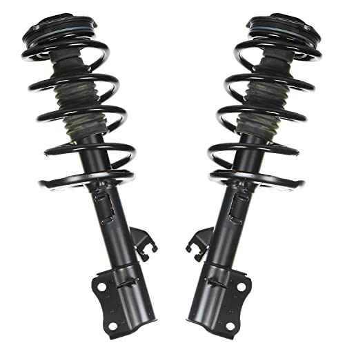 Image of Detroit Axle - Front Struts w /Coil Springs Rear Shock Absorbers Sway Bar End Links Replacement for 2015-2019 Nissan Sentra - 6pc Set