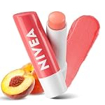 NIVEA Lip Balm, Fruity Peach Shine,4.8 g (Pack of 1)