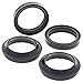 All Balls Racing 56-133 Fork & Dust Seal Kit Compatible with/Replacement for Aprilia, Buell,Caviga, Honda, Kawasaki,Suzuki