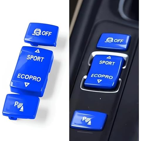 YUNHECAM 3pcs ABS Gear Panel Shift ESP Sport Radar Button Cover Trim Replace Part Compatible with BMW 1 2 3 4 Series F20 F22 F30 F32 / 2013 2014 2015 2016 2017 2018 2019 Cover