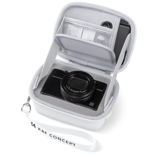 KundF CONCEPT Digitalkameras Tasche für kleine Kameras, kompatibel mit Sony RX100-Serie/für Canon G-Serie/für Fujifilm XQ1/XQ2 / für Leica D-Lux/C-Lux/für Panasonic LX