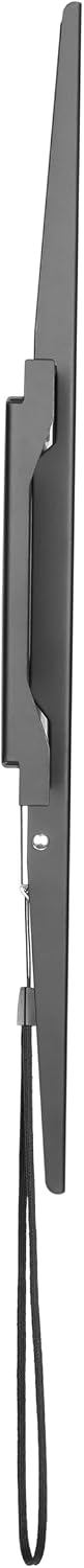 Seite view of the mounted TV showing slim profile