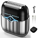 【2025最新型】シェーバー メンズ 髭剃り 電動 乾湿両用 電気シェーバー 深ぞり 電動シェーバー ひげそり 電動 IPX7防水 メンズシェーバー 長持ちバッテリー 軽量 持ち運び便利 出張/旅行 父の日 ギフト(日本語説明書付)き