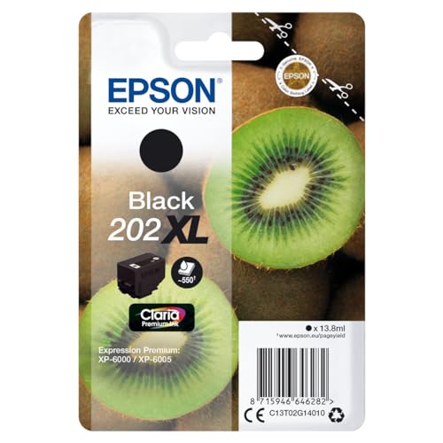 Epson C13T02G14020 Standard Original Inkjet Cartridges - Black