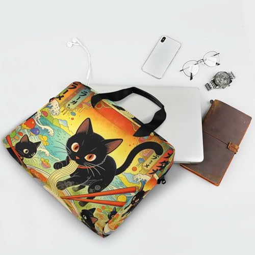 Funda para laptop portátil con correa y asa 15.6" miniatura 7