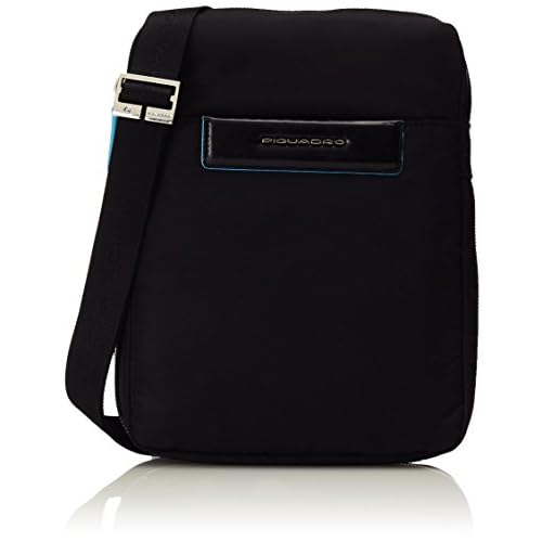 Piquadro Celion Borsello, Nylon, Nero, 27 cm